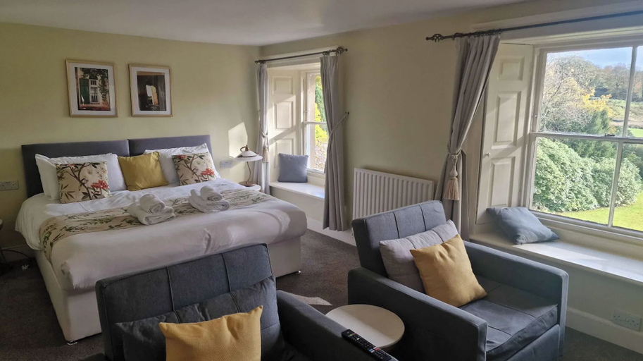 Bedroom 2, Lovelady Shield House, Cumbria