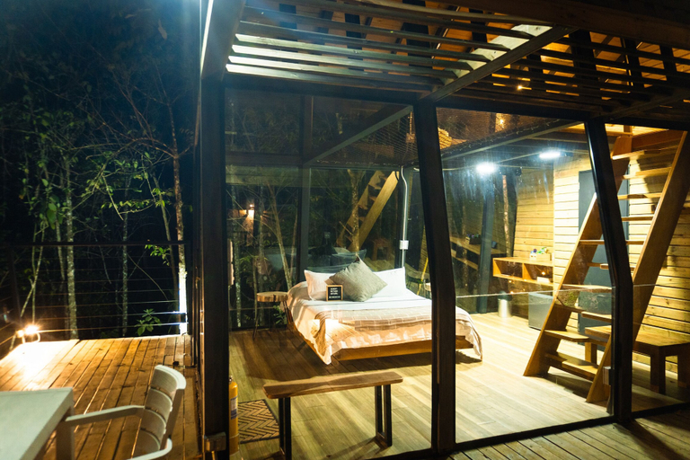 View from room, Silvery Bungalows en el Bosque, San Carlos