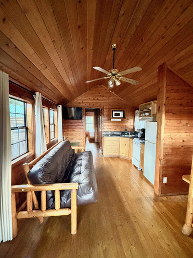 Living area 3, Mendocino Redwoods RV Resort, Mendocino