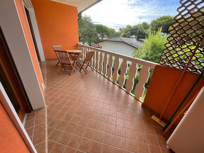 Balcony/terrace, Quiet apartment with terrace, Venezia