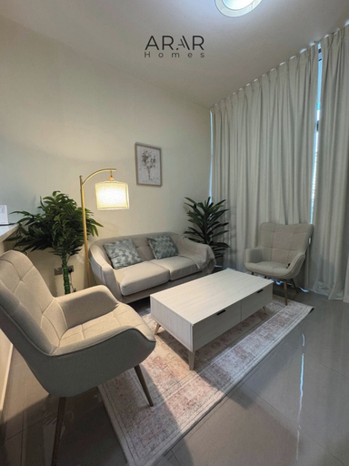Living area 2, 1BR Near metro.Canal  View. Mer. 1709, Dubai