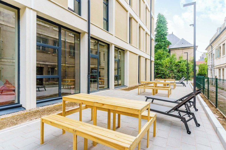 BBQ/picnic area, Student Factory Nancy Centre, Meurthe-et-Moselle