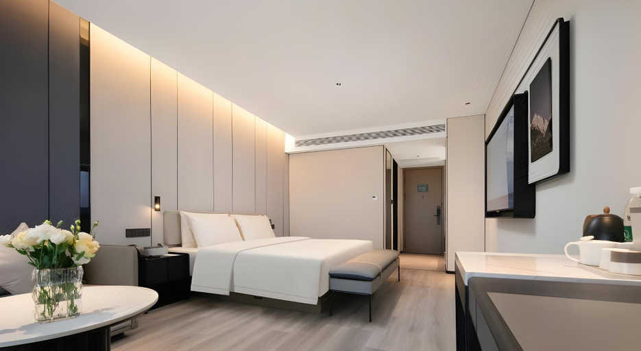 Bedroom 2, Atour Hotel Shanghai Jing'an Temple Nanjing West Road, Shanghai