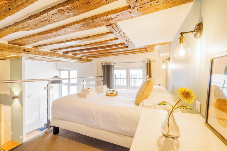 Room 3, Quiet Apartment 1br/4p - Place des Victoires, Paris
