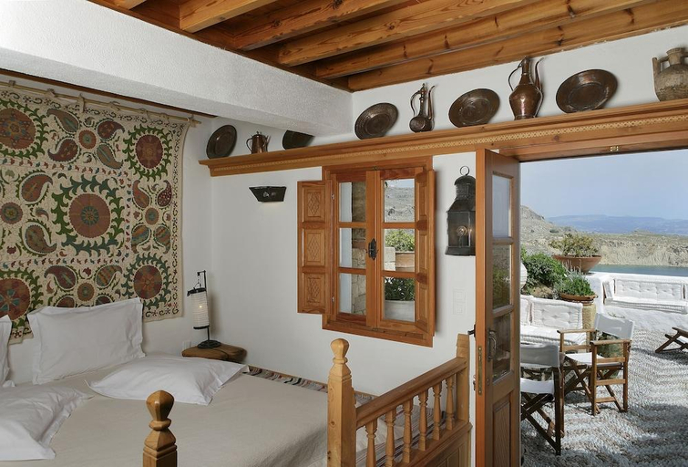 Bedroom 3, Melenos Lindos Hotel, South Aegean