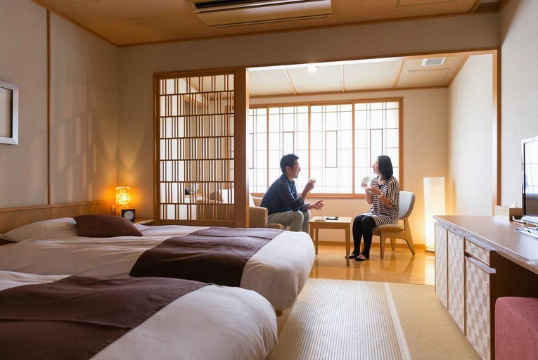 Bedroom 3, Hotel Taisetsu, Kamikawa