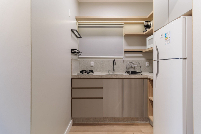 Private kitchen 2, Apt Charming Prox the Beach of Canas Idf105, Florianopolis