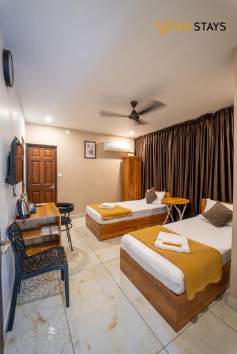 Bedroom 3, igloo stays, Ernakulam