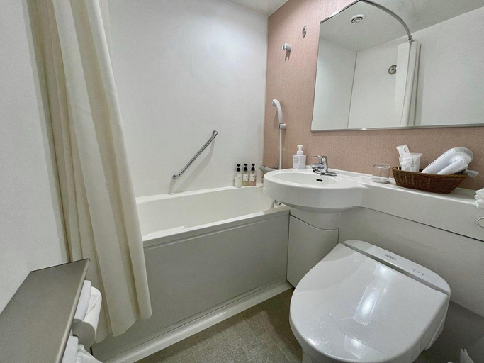 Bathroom 4, Hotel Plaza Kachigawa, Kasugai