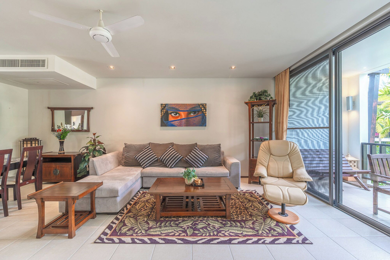 Living area, C215 Bang Tao Beach Garden F21, Phuket Island