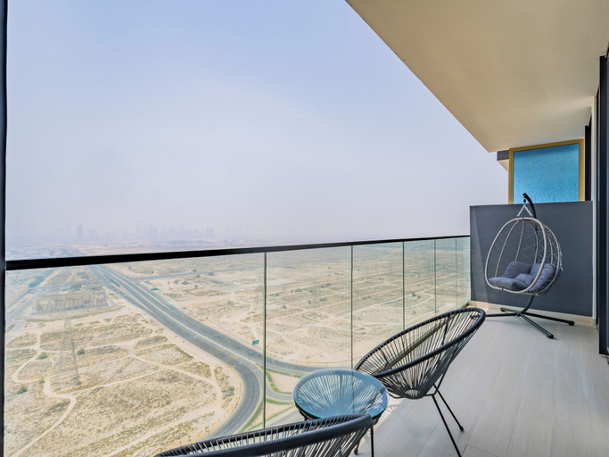 Balcony 2, Binghatti Onyx Residences- JVC, Dubai