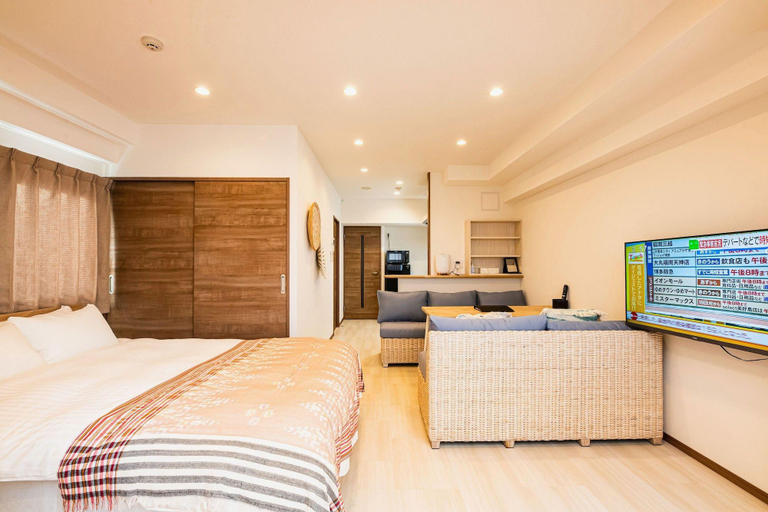 Bedroom 3, Tomariehotel & Condominium, Fukuoka