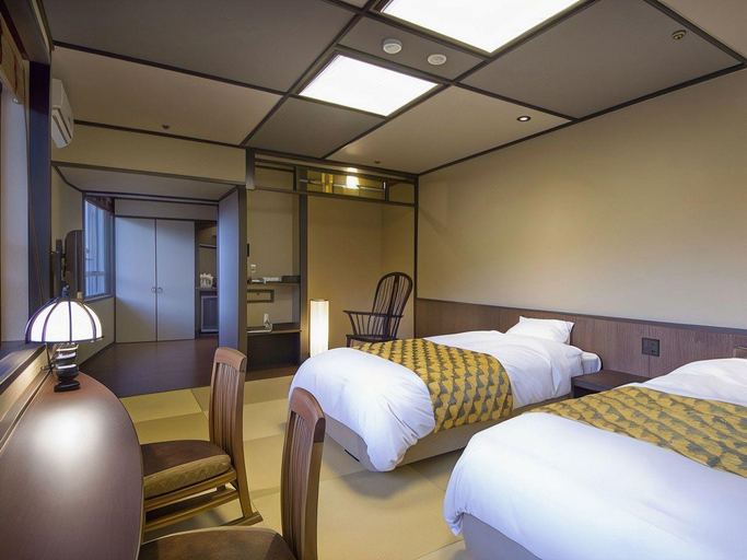 Bedroom 3, Kishigon Ryokan, Shibukawa
