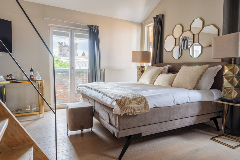 Bedroom 3, Rooms With A View, Oost-Vlaanderen