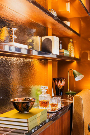 Interior view, Confidential Room-5, stone's throw from the Louvre, Paris