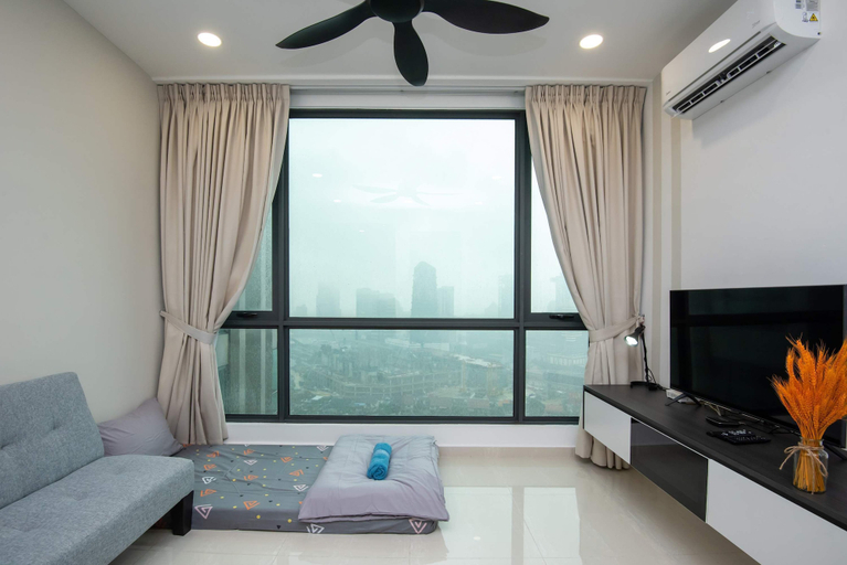 Interior 2, 2BR Dual Key SKS Pav Ciq, JB Sentral, Free Parking, Johor Bahru