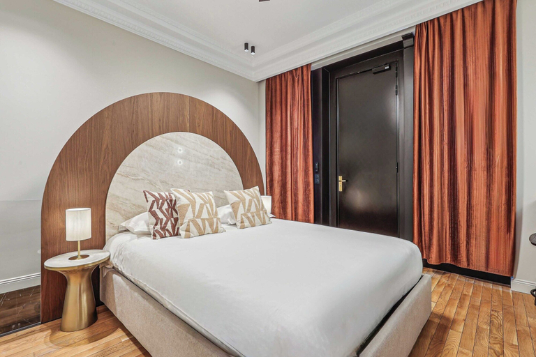 Bedroom 4, Modern Apartment - 2P - Parc Monceau, Paris