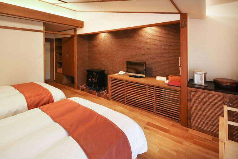 Bedroom 2, Hotel Fukinomori, Nagiso