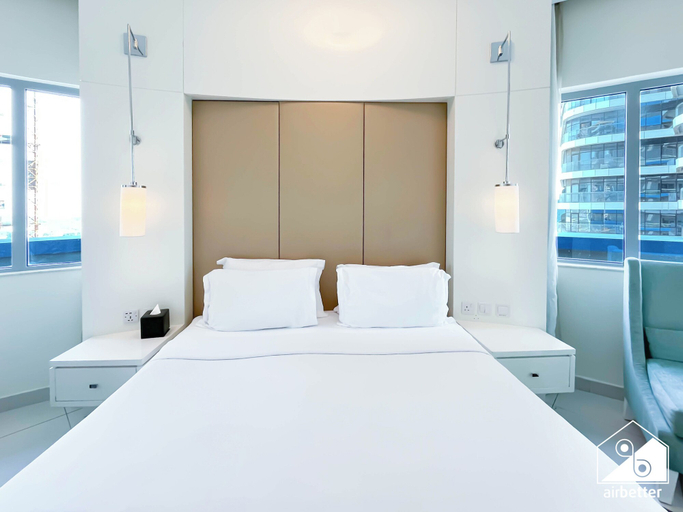 Bedroom 3, Elegant 2-bed Retreat Stunning Downtown Views, Dubai