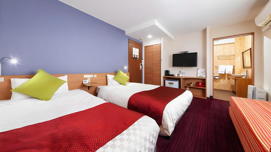 Bedroom 2, Hiroshima Intelligent Hotel Stadium Mae, Hiroshima
