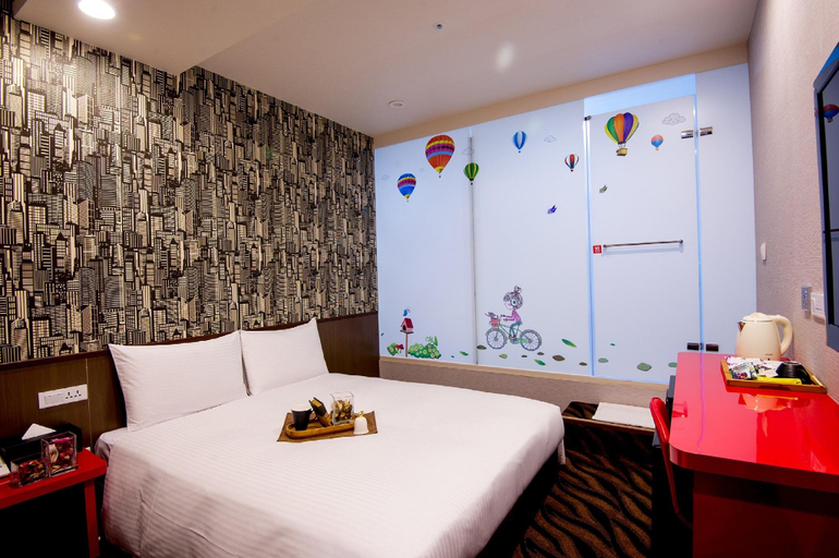 Bedroom 4, Hotel 6 - ZhongHua, Taipei City