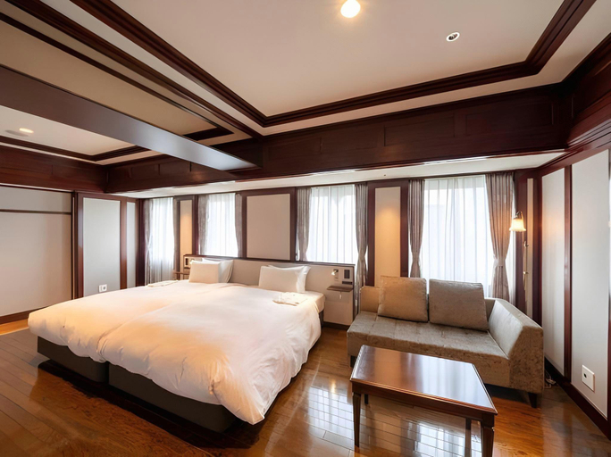 Bedroom 2, The Saihokukan Hotel, Nagano