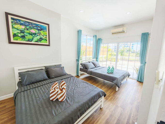 Bedroom 2, Canary Pool Villa Bangsaen, Muang Chon Buri