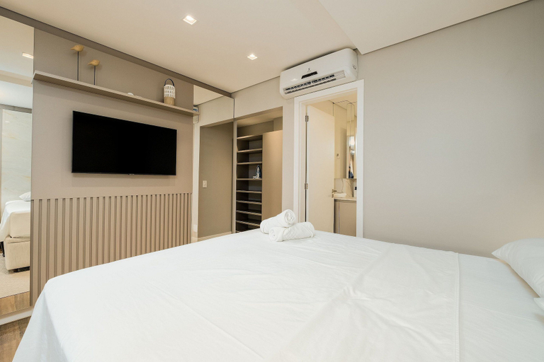 Room 5, Duplex Design em Jurerê, Garagem e Churrasq JPR211, Florianopolis