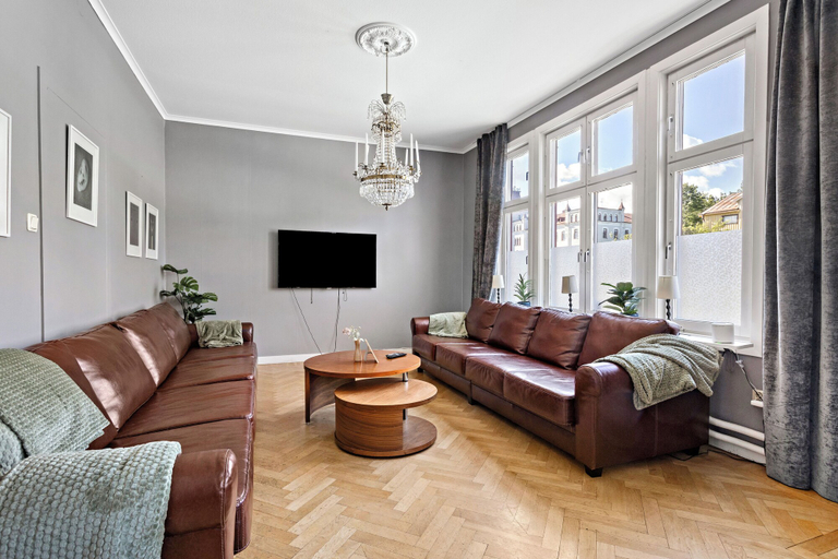Living area, HernöRum - Rum i Villa Fiskekroken, Härnösand