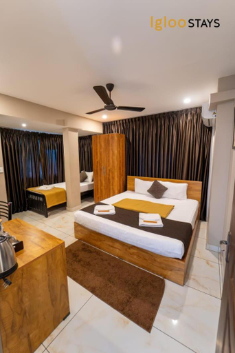 Bedroom 3, igloo stays, Ernakulam