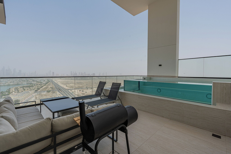 Terrace/patio, Binghatti Onyx Residences- JVC, Dubai