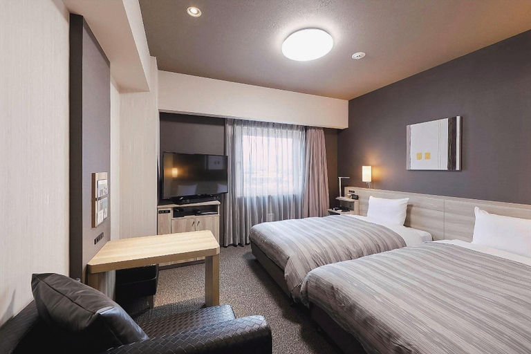 Bedroom 4, Hotel Route Inn Shinano Omachi Ekimae, Ōmachi