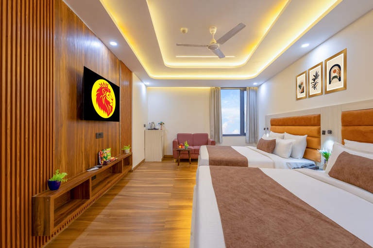 Bedroom 5, Hotel Urban Lion - Delhi Airport, Delhi