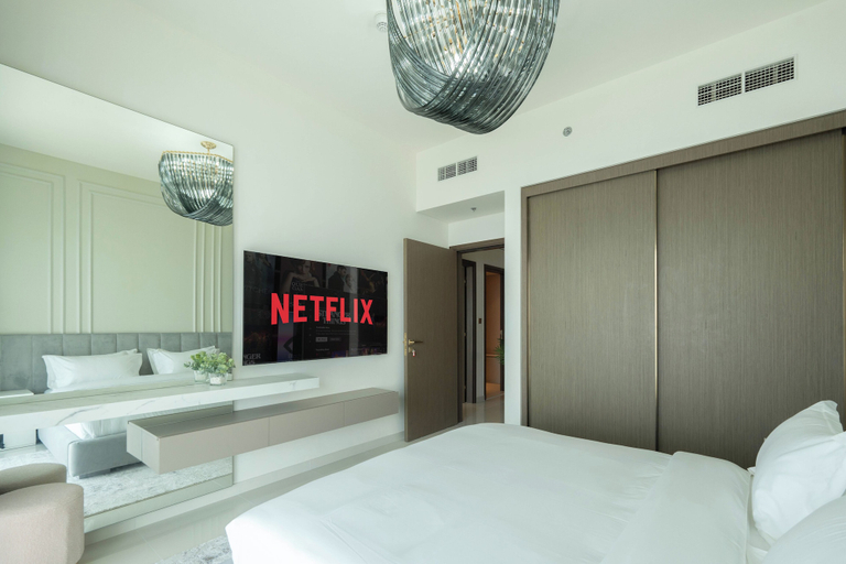 Room 3, KeyRock - Dreamy Stay Palm View, Dubai