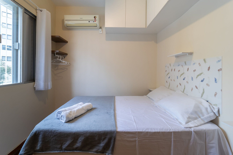 Room 3, Apart Great Location Center of Floripa Ely0201, Florianopolis