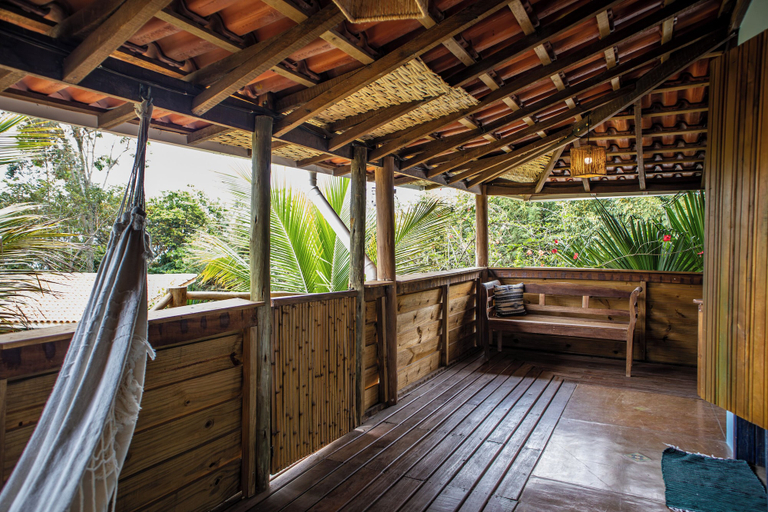 View from room 2, Espaço Flor das Águas, Cunha