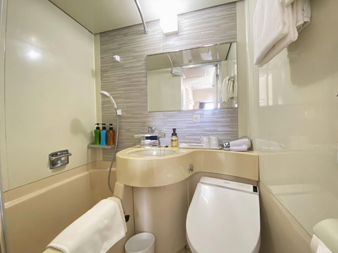 Bathroom 3, Morioka New City Hotel, Morioka