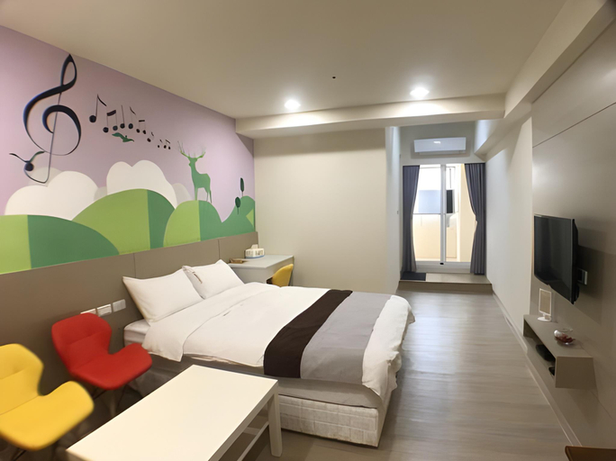 Bedroom 4, Formosa Boulevard Music City INN, Kaohsiung