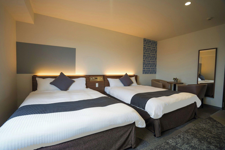 Bedroom 3, Hotel New Gaea Nishikumamoto-Ekimae, Kumamoto