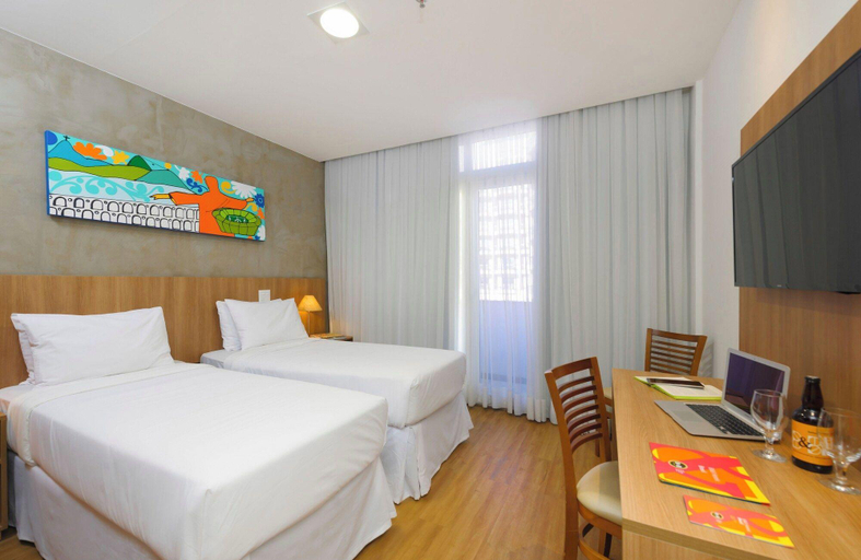 Bedroom 2, B&B HOTEL Rio Copacabana Forte, Rio de Janeiro