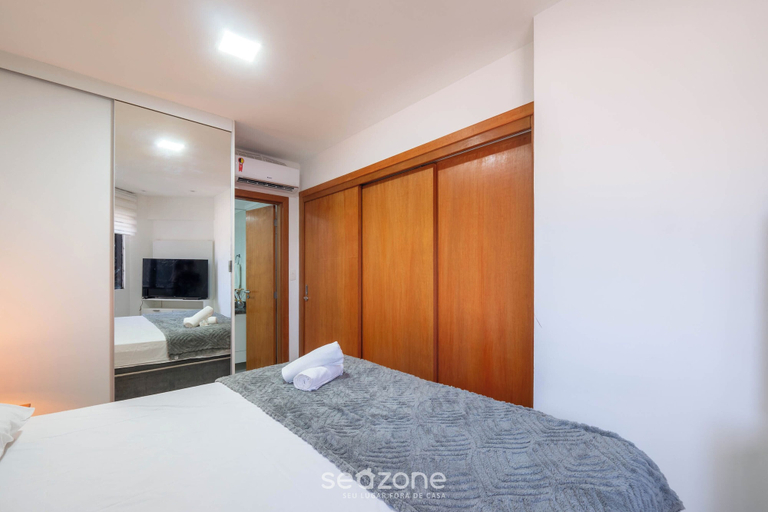 Room 4, Accommodations With a Prime Location and Building With Pool and gym in Salvador - CSP, Salvador