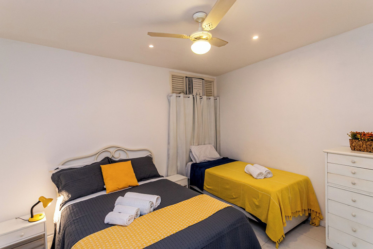 Room 5, Copacabana com Varanda – 3 min da praia, Rio de Janeiro