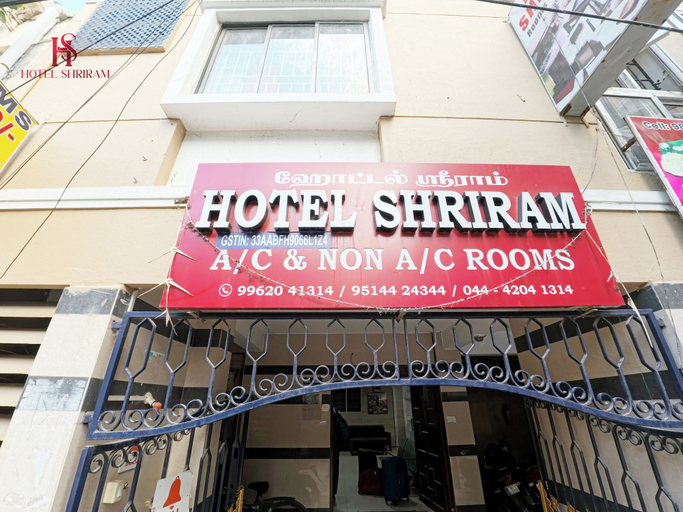 Front of property 3, Hotel Shriram, Chennai