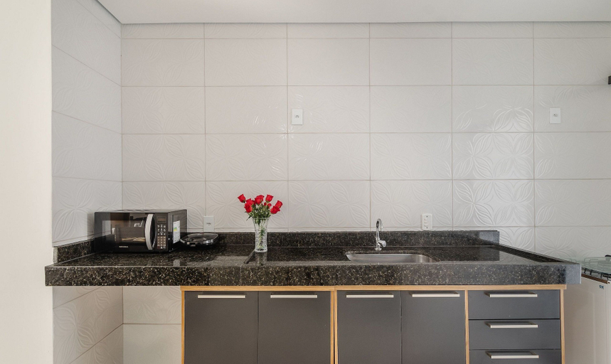 Private kitchen 4, Apartments in Condominium With Pool - Porto Seg. - PTR, Porto Seguro