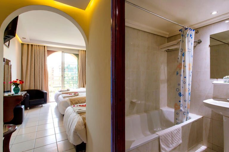 Bathroom 4, Hotel Akabar, Marrakech