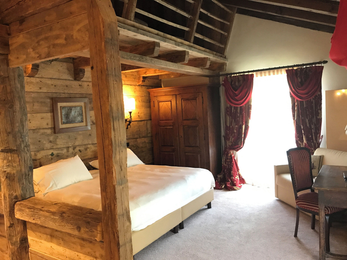 Bedroom 3, Relais du Chateau Blanc, Aosta