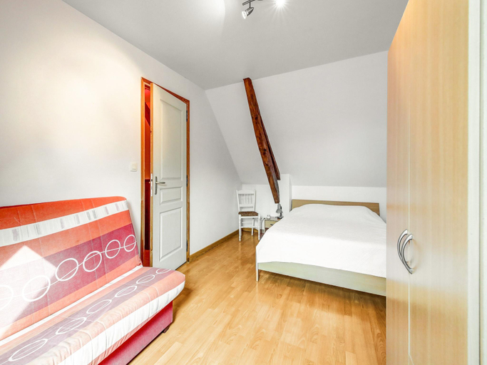 Bedroom 3, Family Country Cottage in Brainville, Manche