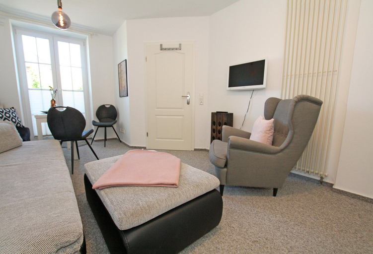 Living room 4, Modernes Appartement mit Balkon, Wiek, Vorpommern-Rügen