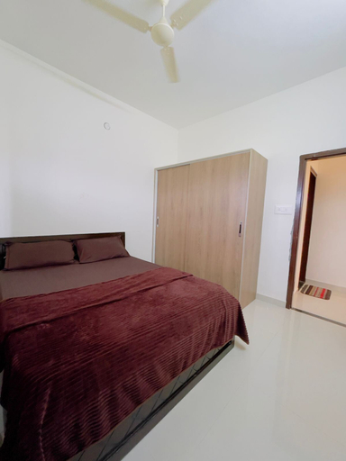 Bedroom 3, NEST SERVICE APARTMENT, Mysore