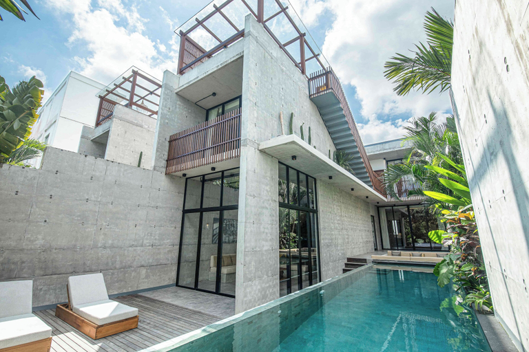 Exterior 5, Trendy 4BR Villa, Central Canggu, 8mins to Beach, Badung